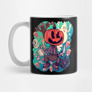 Rubber Hose Halloween Mug